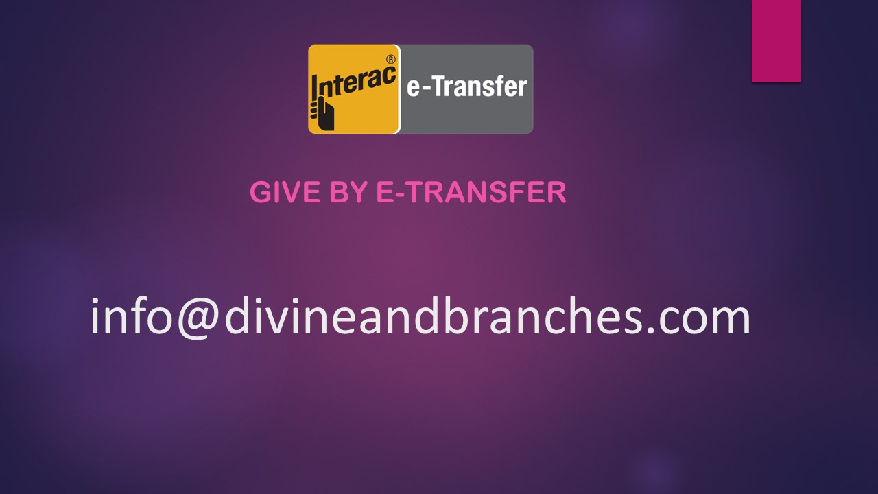 Give by e-Transfer